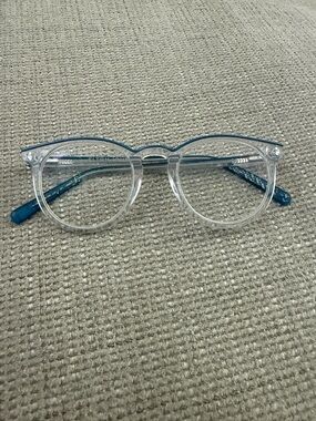 Elton John Eyeglasses Frame BLJOY BLCRY Clear Transparent FRAMES 48-21-145